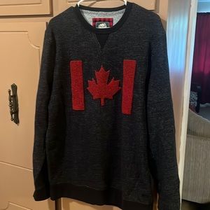 Roots Canada heavy long sleeve shirt sz large